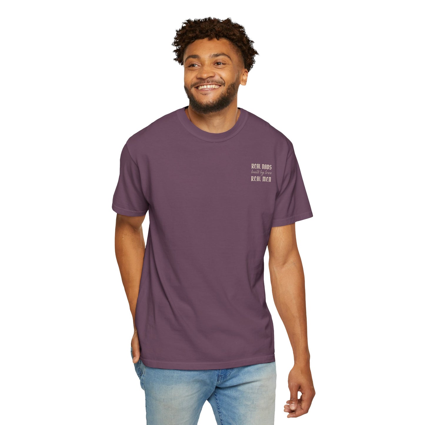Protector Provider Shirt | Real Dads Real Men Tee | Dad Gift | Father's Day T-Shirt | Built By Grit | Garment Dyed Unisex Tee