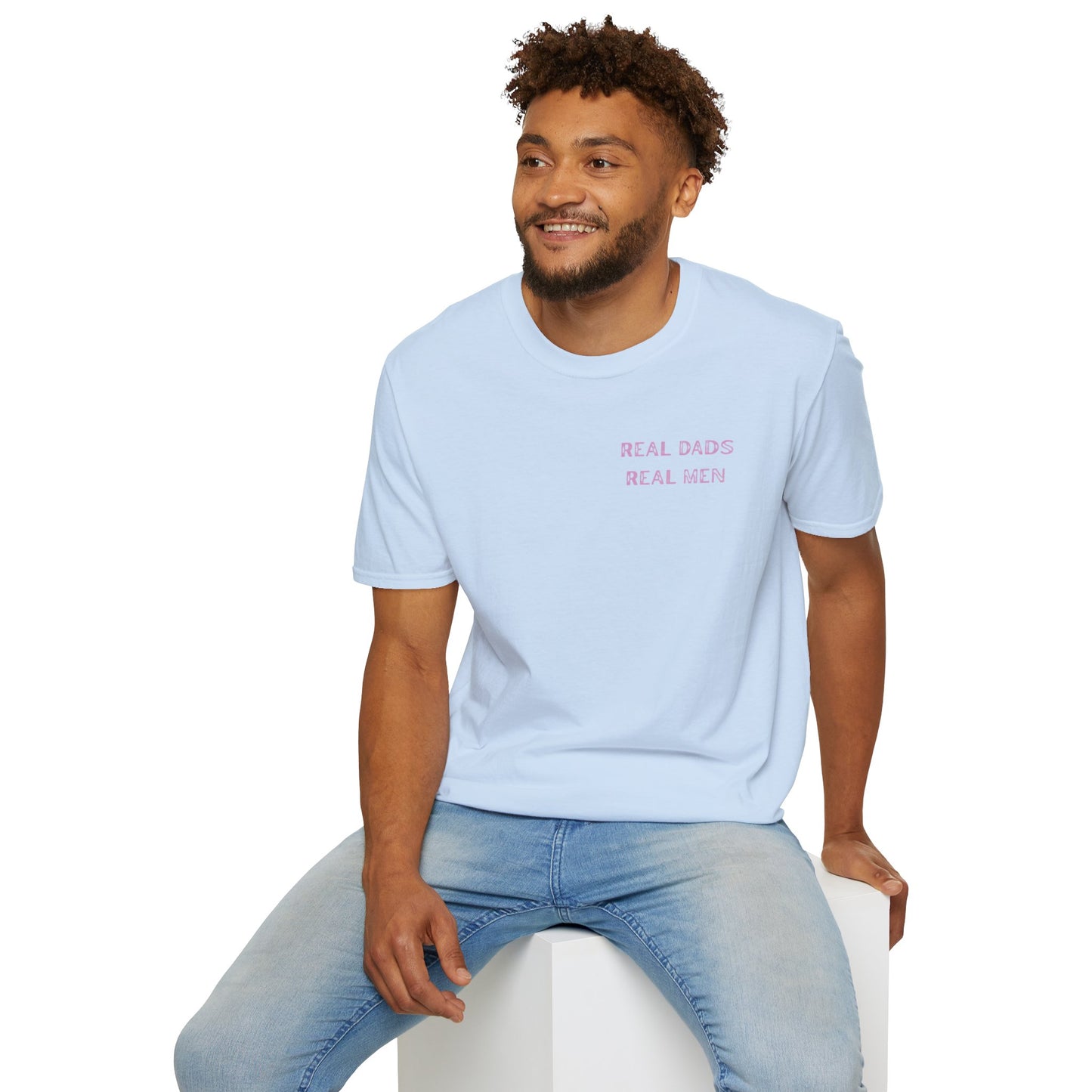 Step Dad T-Shirt, Father That Stepped Up Gift, Bonus Dad Shirt, Real Dads Real Men Tee, Stepdad Father's Day Gift | Built By Grit