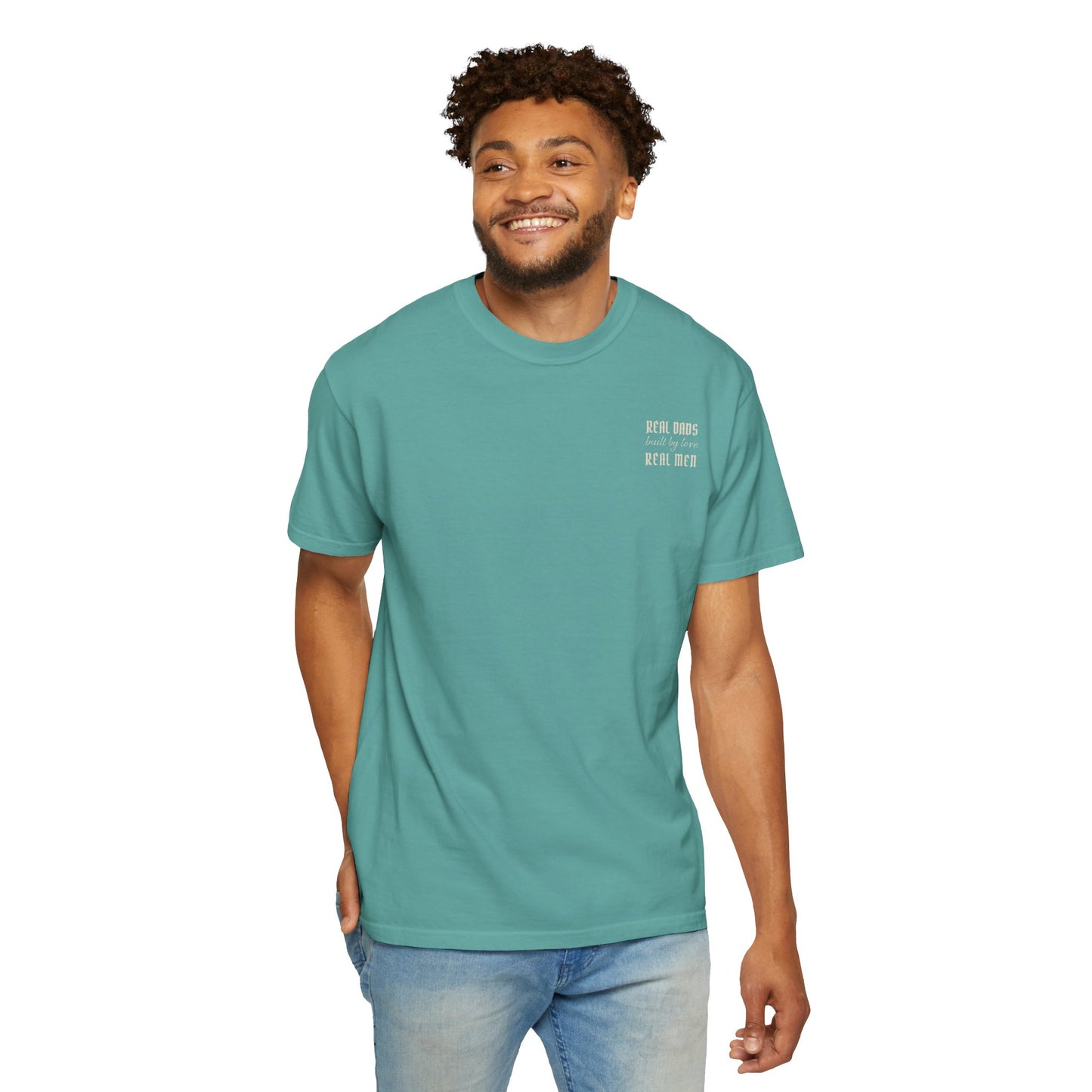 Protector Provider Shirt | Real Dads Real Men Tee | Dad Gift | Father's Day T-Shirt | Built By Grit | Garment Dyed Unisex Tee