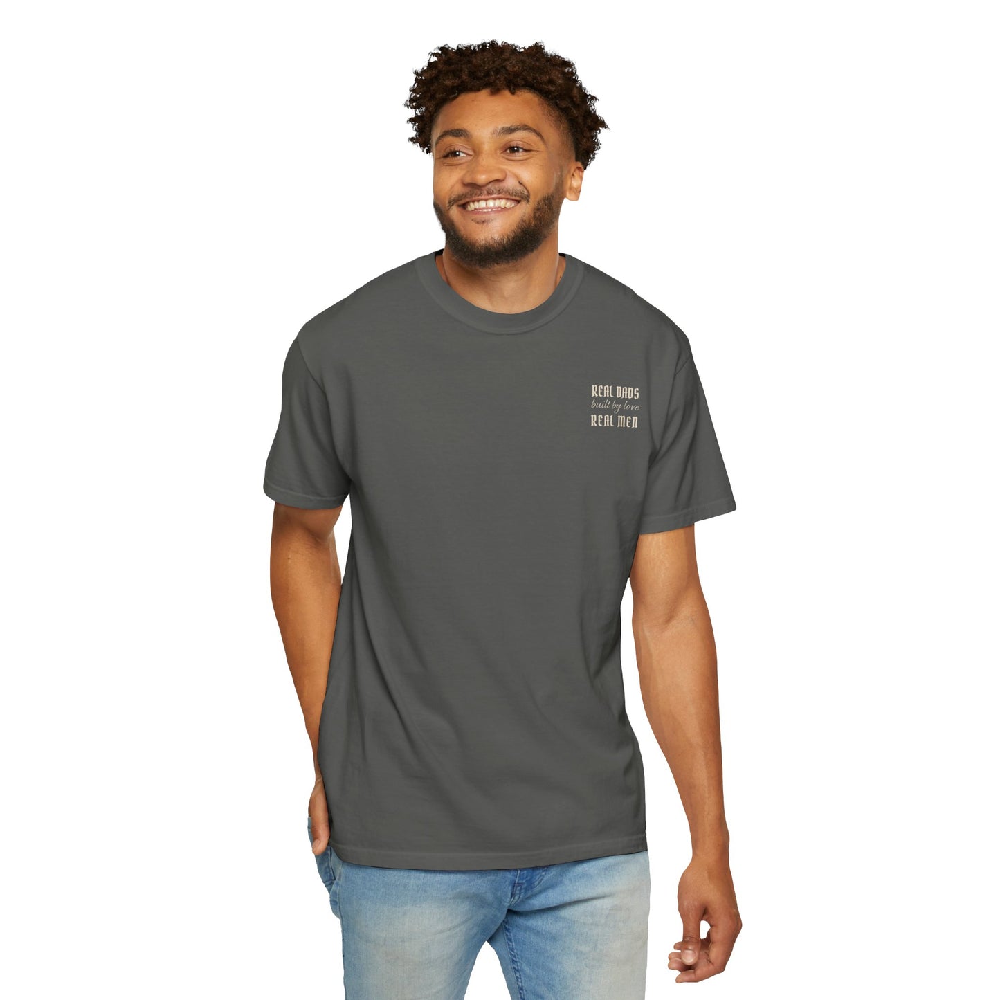 Protector Provider Shirt | Real Dads Real Men Tee | Dad Gift | Father's Day T-Shirt | Built By Grit | Garment Dyed Unisex Tee
