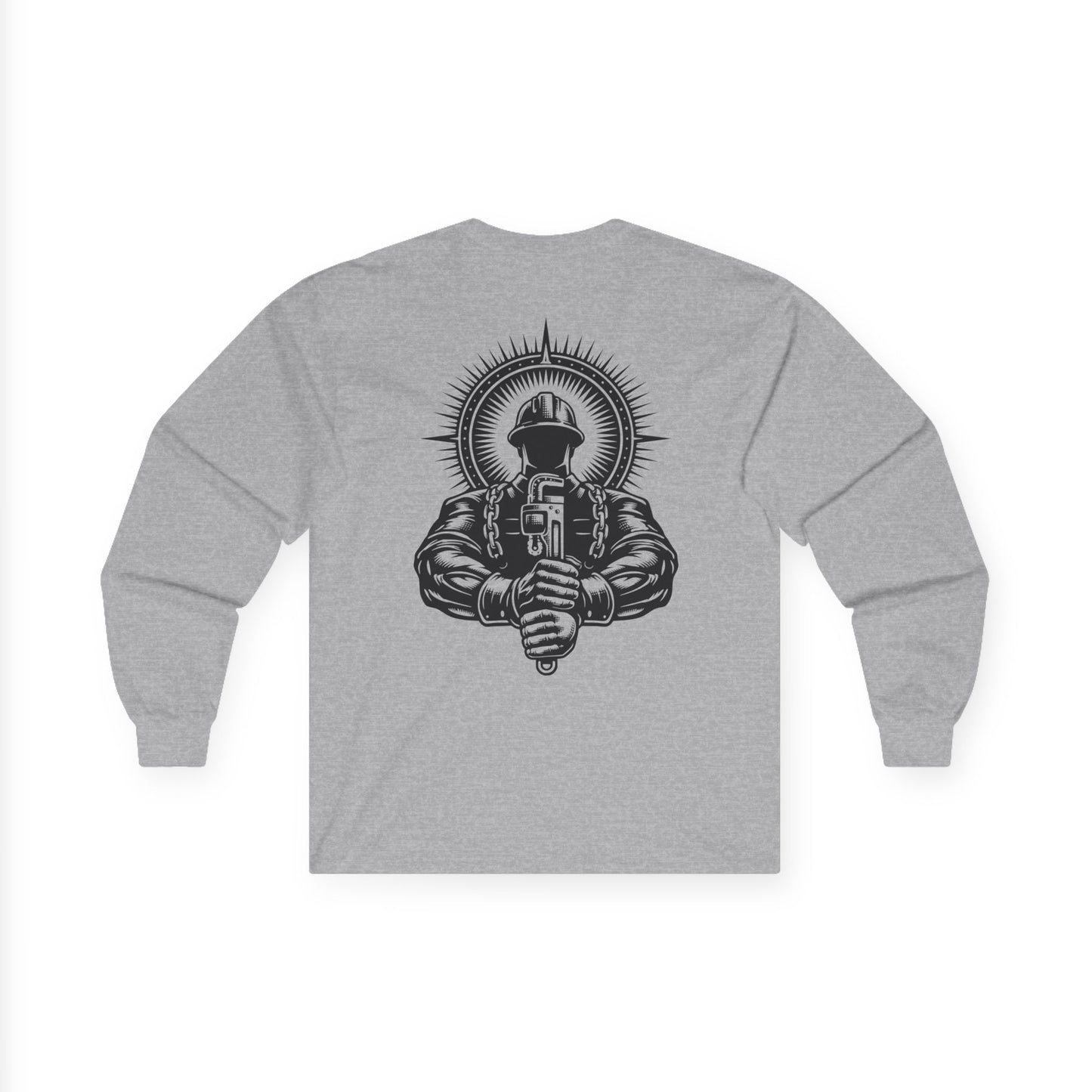 Iron Grit Roughneck God Logo Shirt | Oilfield Mythology Workwear