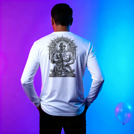 Iron Grit Forged by the Grind T-Shirt, Roughneck Shirt, Oilfield Worker Gift, Blue Collar Workwear, Oil Rig Tee | Built By Grit