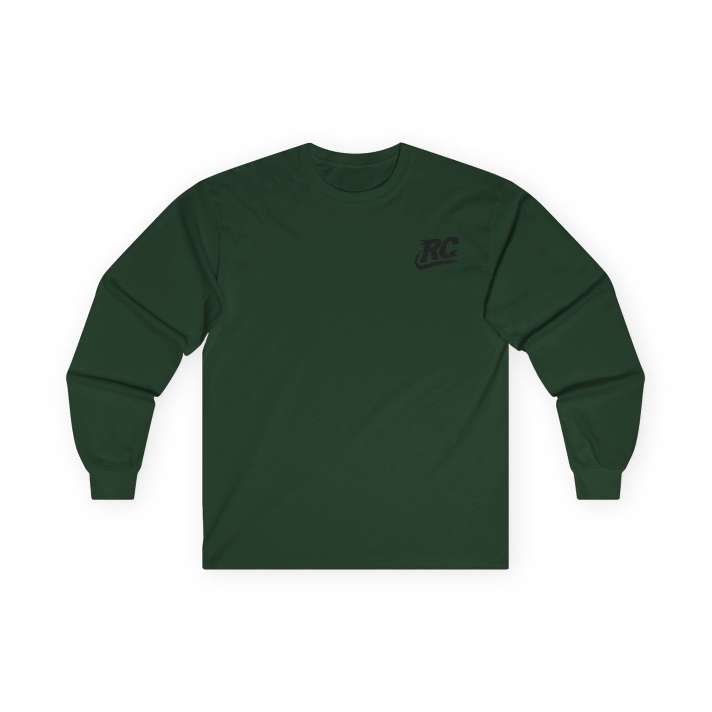 Oilfield Silhouette Long Sleeve Tee — Pump Jacks, Rigs & Refineries