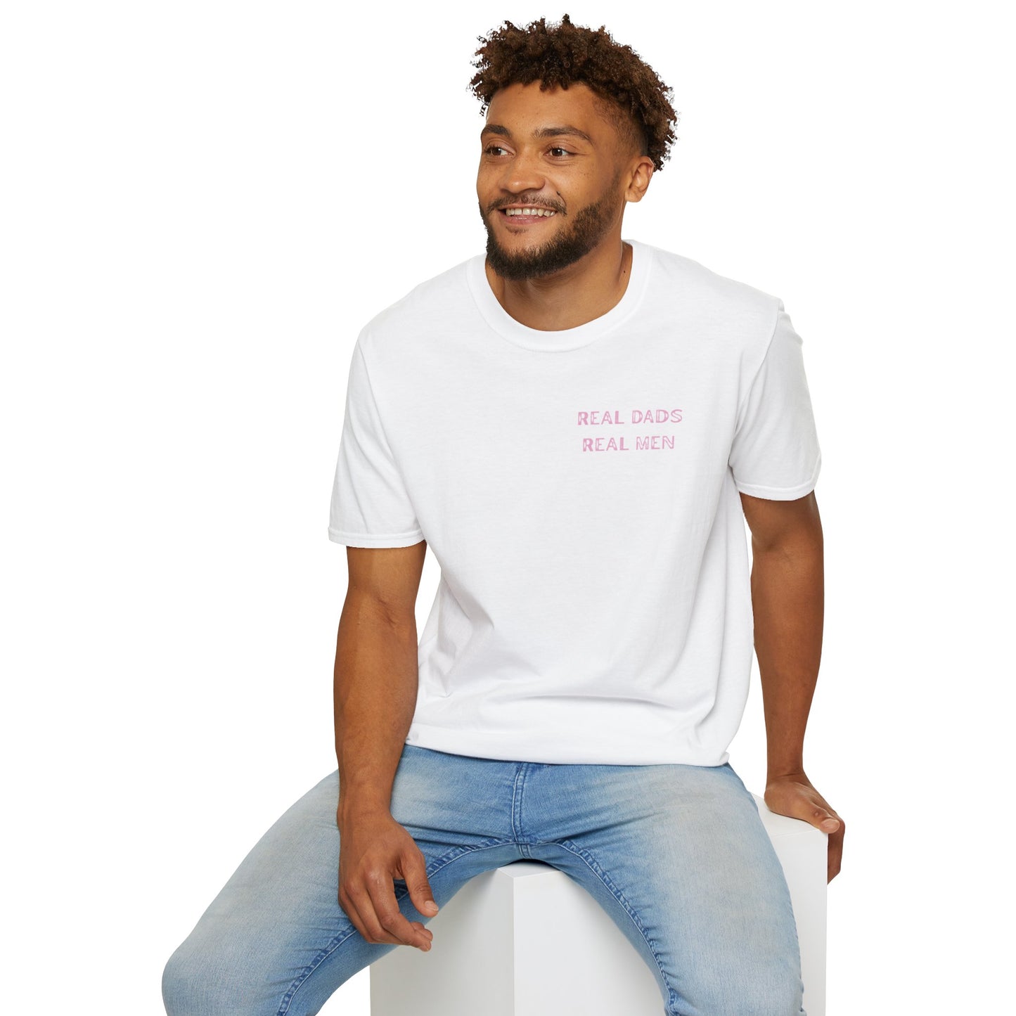 Step Dad T-Shirt, Father That Stepped Up Gift, Bonus Dad Shirt, Real Dads Real Men Tee, Stepdad Father's Day Gift | Built By Grit