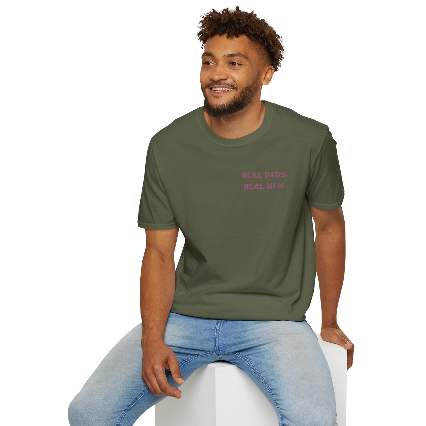 Step Dad T-Shirt, Father That Stepped Up Gift, Bonus Dad Shirt, Real Dads Real Men Tee, Stepdad Father's Day Gift | Built By Grit
