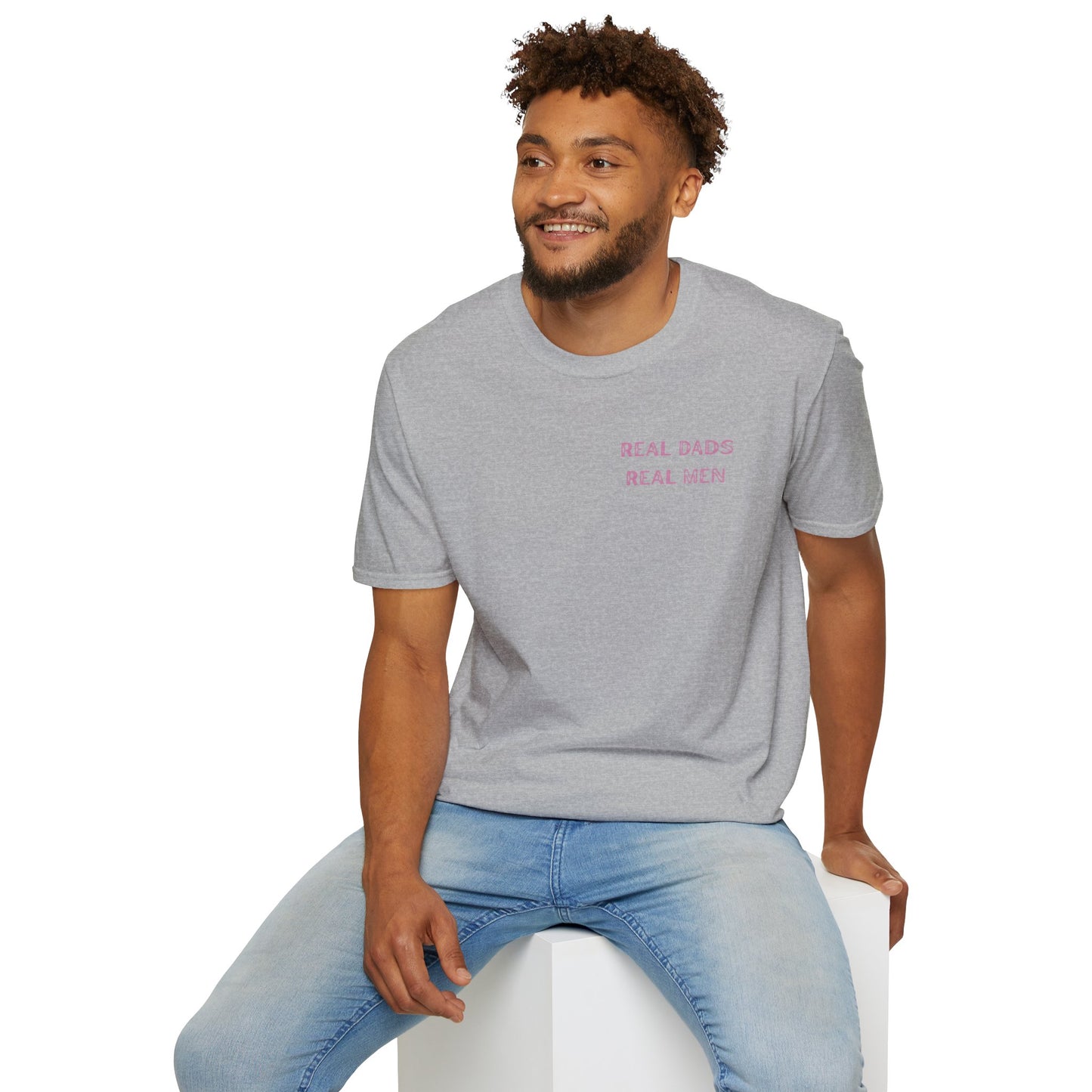 Step Dad T-Shirt, Father That Stepped Up Gift, Bonus Dad Shirt, Real Dads Real Men Tee, Stepdad Father's Day Gift | Built By Grit
